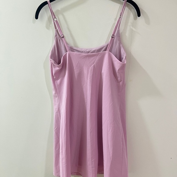 Abercrombie exercise dress lilac petite spaghetti straps barbie workout traveler - Picture 3 of 10